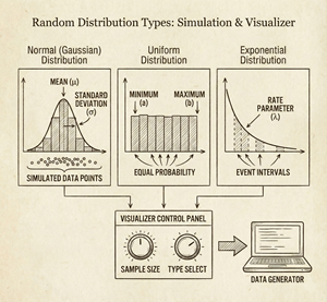 Statistical Distributions Simulator